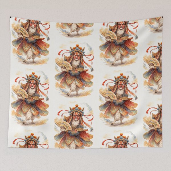 Item preview, Bian Lian Llama Sichuan Opera Art designed and sold by Sarcastic designs.