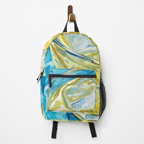 Item preview, Poolside Lemonade - Refreshing Summer Impasto Art The Ultimate Bright & Cool Gift for Summer Lovers and Poolside Aesthetics designed and sold by LoliDesignShop.