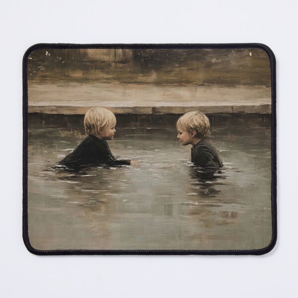 Item preview, Children Swimming in a Pool designed and sold by lautir.