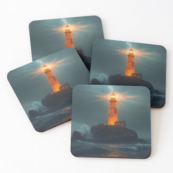 Item preview, North Sea Myths - The Amber Lighthouse designed and sold by ClaraMayW.