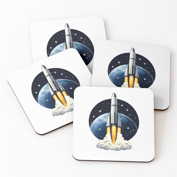 Item preview, Rocket in Space designed and sold by AlexandreSM.