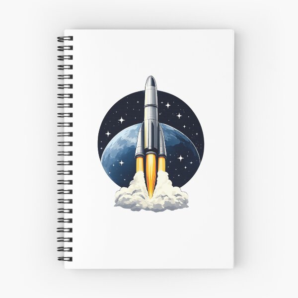 Item preview, Rocket in Space designed and sold by AlexandreSM.