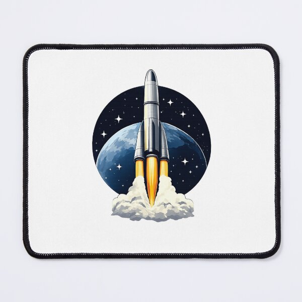 Item preview, Rocket in Space designed and sold by AlexandreSM.