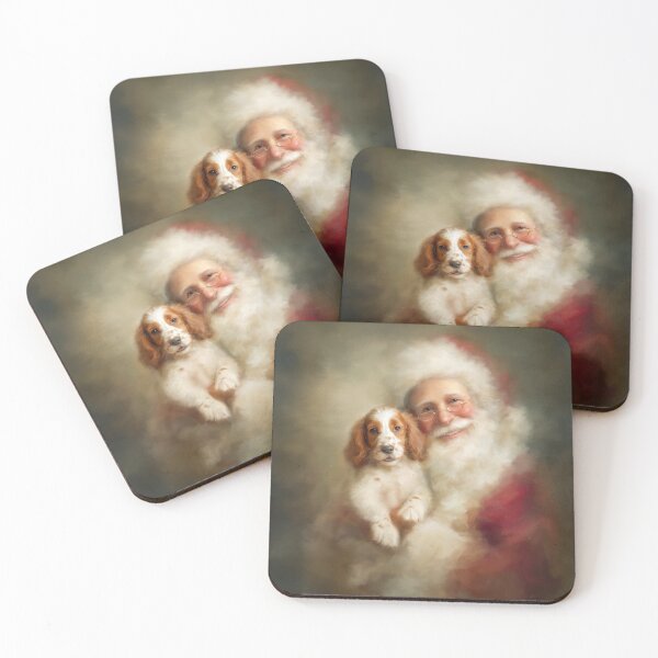 Item preview, Claus and Paws  designed and sold by Rowena Cherry Art.