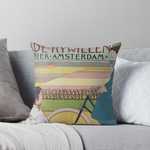 Item preview, Amsterdam Bicycle Factory Advertising Poster (1896)  designed and sold by 19th Century in Color.