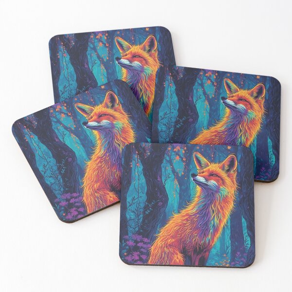 Item preview, Fox of Flame in Forest Dream (V5) designed and sold by SabaMirzique.