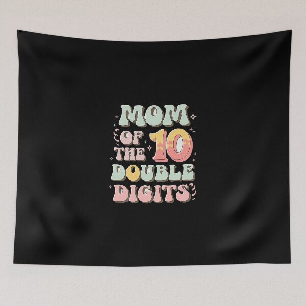 Item preview, Mom Of The Birthday Girl Boy Double Digits 10th Birthday  designed and sold by SyntaxClaw.