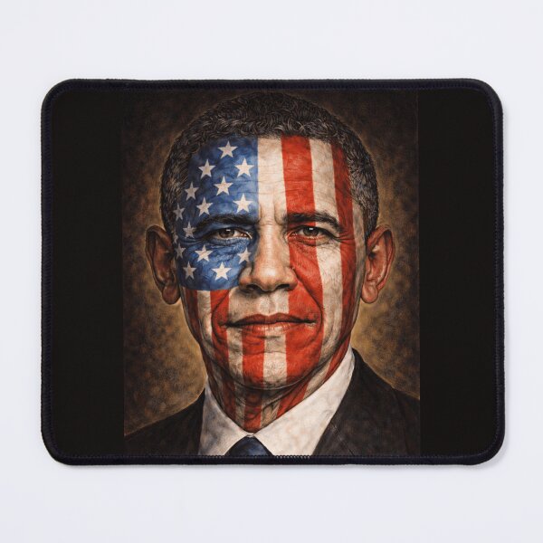 Item preview, Barack Obama — Composure Under Pressure designed and sold by TheWonkyEaselCo.