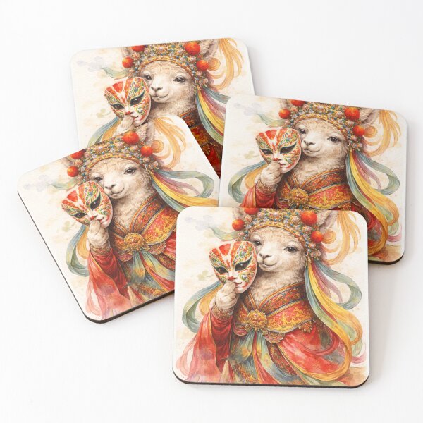 Item preview, Bian Lian Llama Sichuan Opera Art designed and sold by Sarcastic designs.