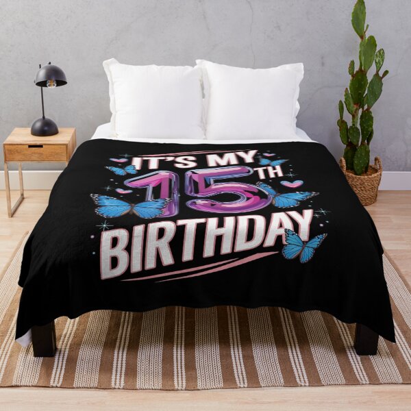Item preview, Butterflies - Girls and Boys - It´s My 15th Birthday designed and sold by MarkLeedsArt.