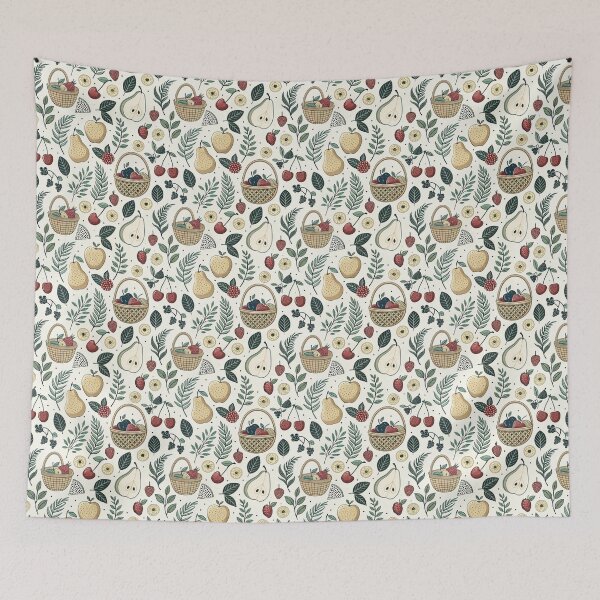 Item preview, Nordic Summer Fruit Symbols | Scandinavian Folk designed and sold by Shuga-Design.