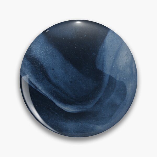 Item preview, Dusty Blue Ink Swirl - Moody Indigo Wash designed and sold by trajeado14.