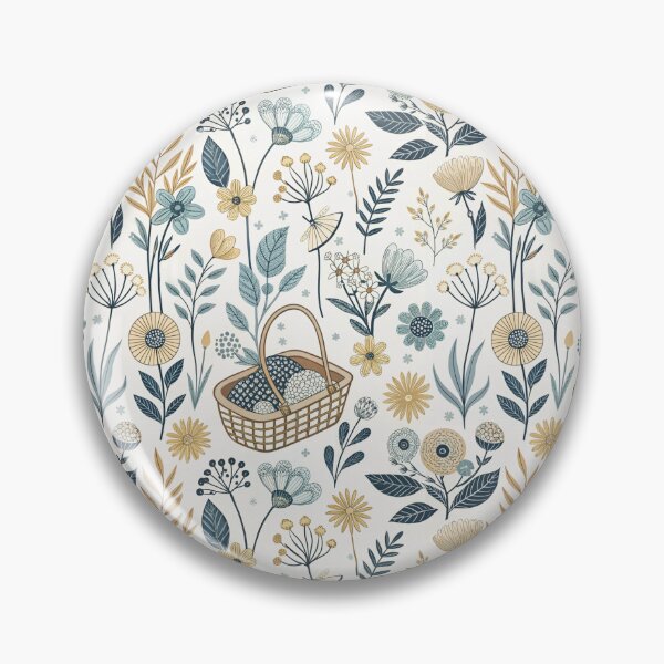 Item preview, Nordic Picnic Flower Symbols | Scandinavian Folk designed and sold by Shuga-Design.