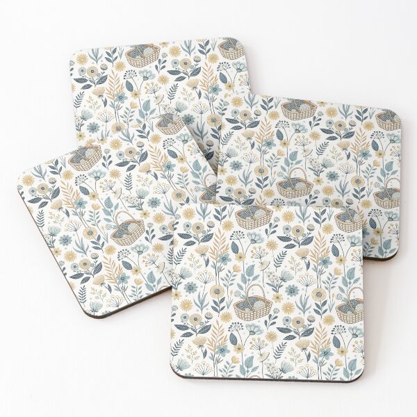 Item preview, Nordic Picnic Flower Symbols | Scandinavian Folk designed and sold by Shuga-Design.