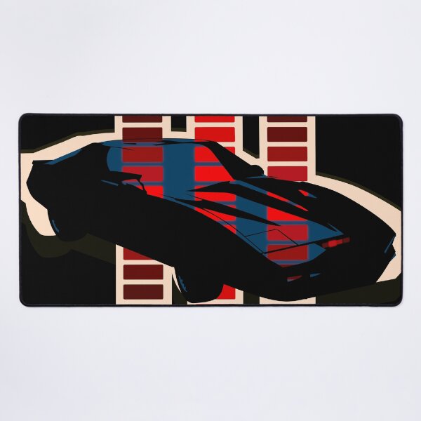 Item preview, Knight Rider KITT Silhouette & Vocoder - 80s Retro Trans Am AI Car designed and sold by JUSTIFYbyGDB.