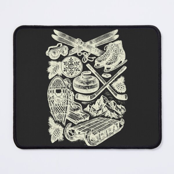 Item preview, Vintage Winter Night - Cream on Dark Aesthetic designed and sold by DigitalGlade.