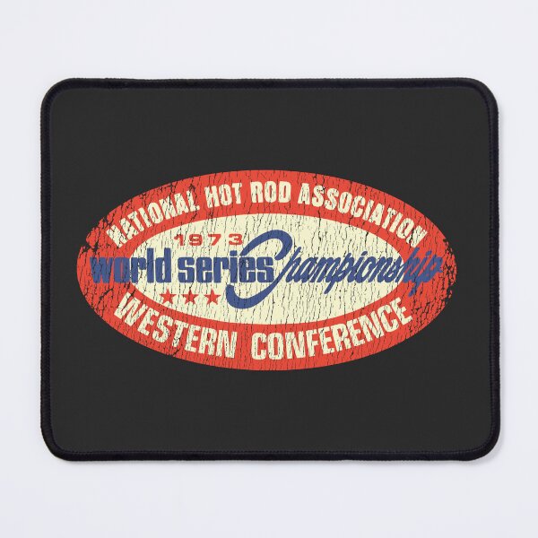 Item preview, Vintage 1973 World Series Champs Drag racing - gnarly, nitro burnout print designed and sold by retropetrol.
