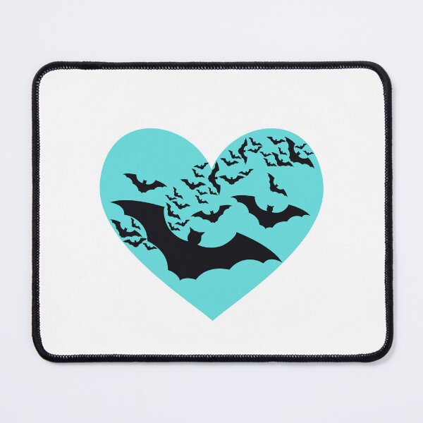 Item preview, Bat Heart Gothic Halloween Love Illustration designed and sold by Horrify.