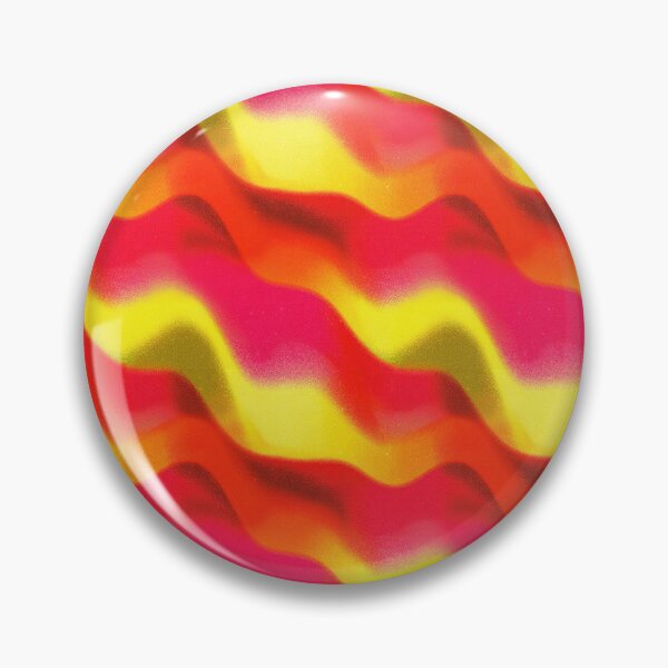 Item preview, Neon Thermal Gradient Heatwave Ripples Pattern designed and sold by bubblegoth.