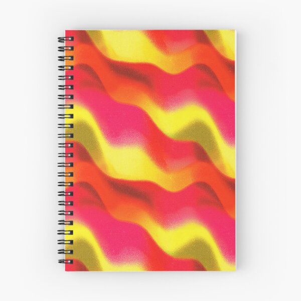 Item preview, Neon Thermal Gradient Heatwave Ripples Pattern designed and sold by bubblegoth.