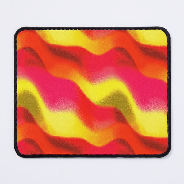 Item preview, Neon Thermal Gradient Heatwave Ripples Pattern designed and sold by bubblegoth.