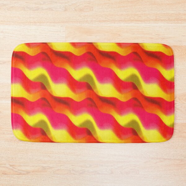 Item preview, Neon Thermal Gradient Heatwave Ripples Pattern designed and sold by bubblegoth.