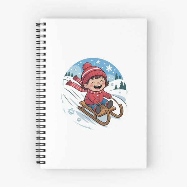 Item preview, A child sledding designed and sold by desinganddecor.
