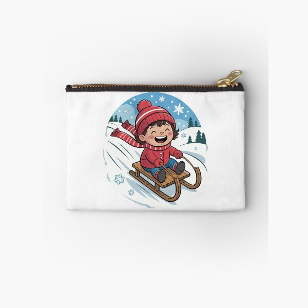 Item preview, A child sledding designed and sold by desinganddecor.