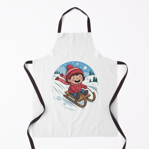 Item preview, A child sledding designed and sold by desinganddecor.