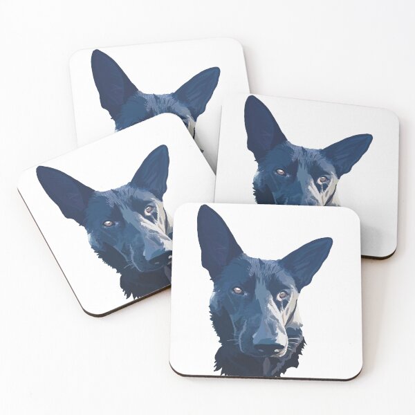 Item preview, Black German Shepherd  designed and sold by BrandMuffinStudio.