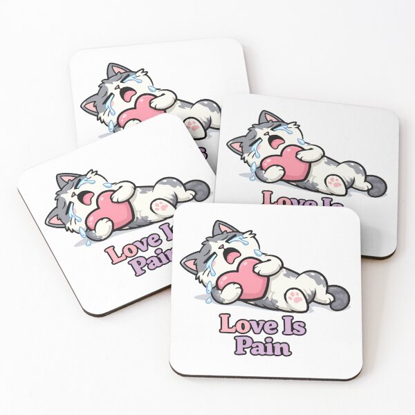 Item preview, Dramatic Love Cat - Funny Valentine Cat Humor Design designed and sold by ProQ Creative Prints.