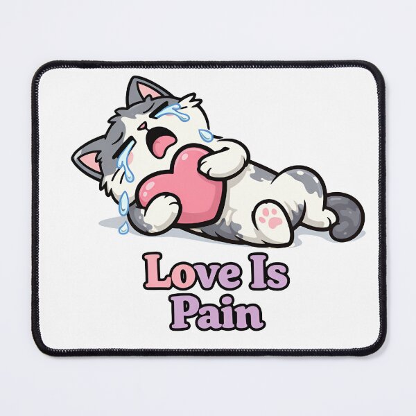 Item preview, Dramatic Love Cat - Funny Valentine Cat Humor Design designed and sold by ProQ Creative Prints.