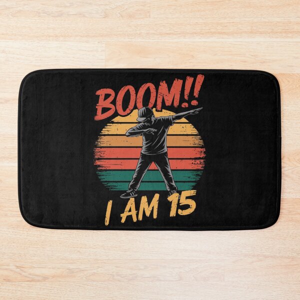 Item preview, Dabbing Boy 15th Birthday Party Fifteen 15 Years Old Kids  designed and sold by FadeOfThrone.