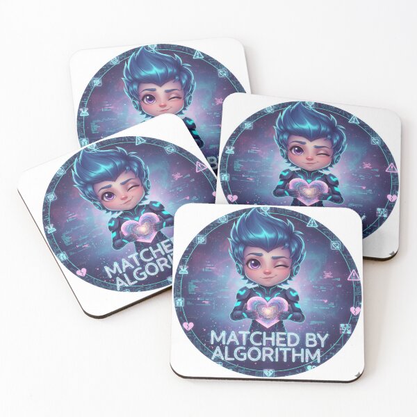 Item preview, Matched by Algorithm – AI Love 2026 Premium designed and sold by Imaginarium of Chaos falcon88 .