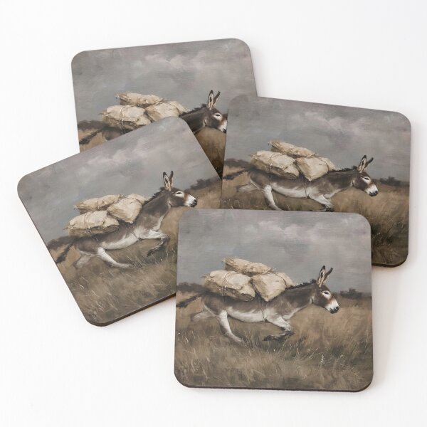 Item preview, Donkey Carrying Heavy Load designed and sold by lautir.