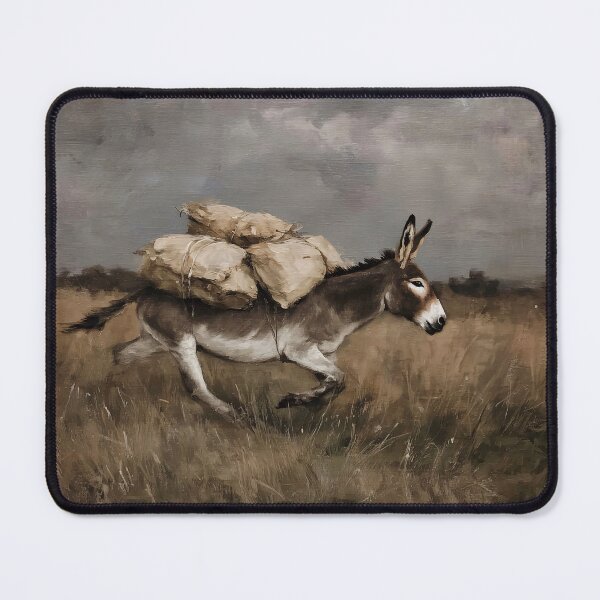 Item preview, Donkey Carrying Heavy Load designed and sold by lautir.