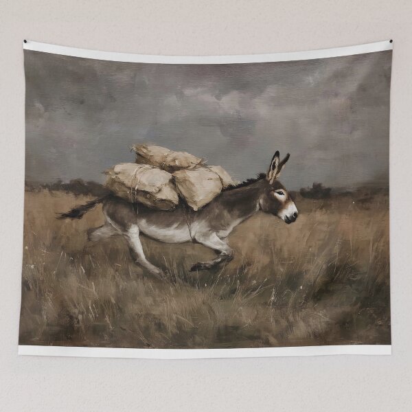 Item preview, Donkey Carrying Heavy Load designed and sold by lautir.