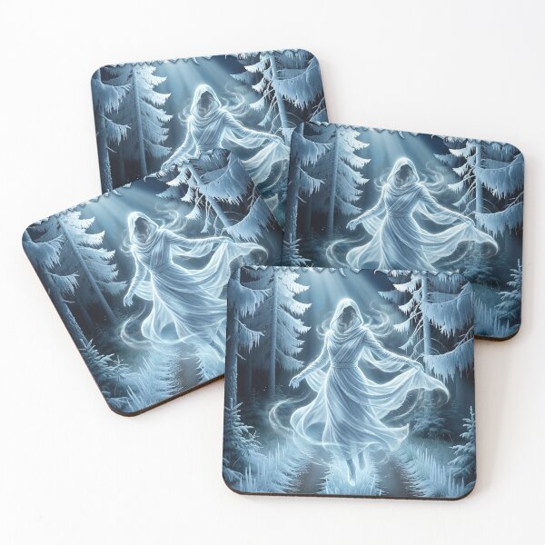 Item preview, Winter's Dance - Gothic Fantasy Art designed and sold by Rhyme & Rag.