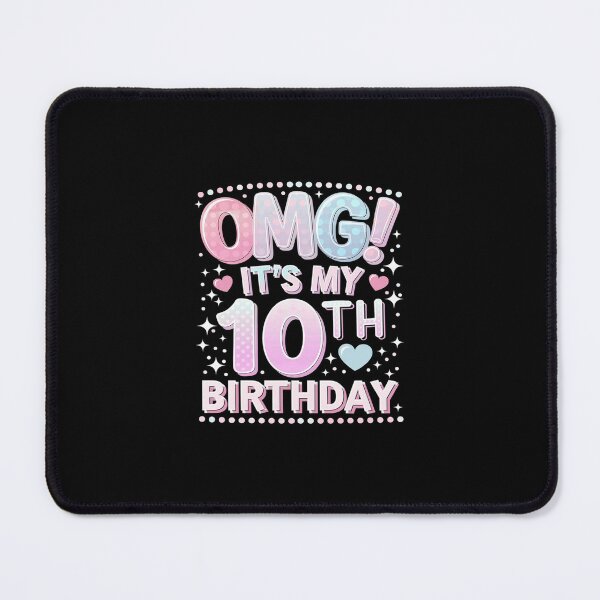 Item preview, OMG It's My 10th Birthday Girls Ten 10 Year Old Bday designed and sold by SyntaxClaw.