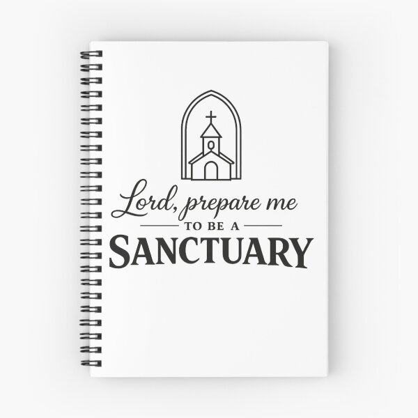 Item preview, Lord Prepare Me to Be a Sanctuary Christian T-Shirt designed and sold by AdamIntrovert.