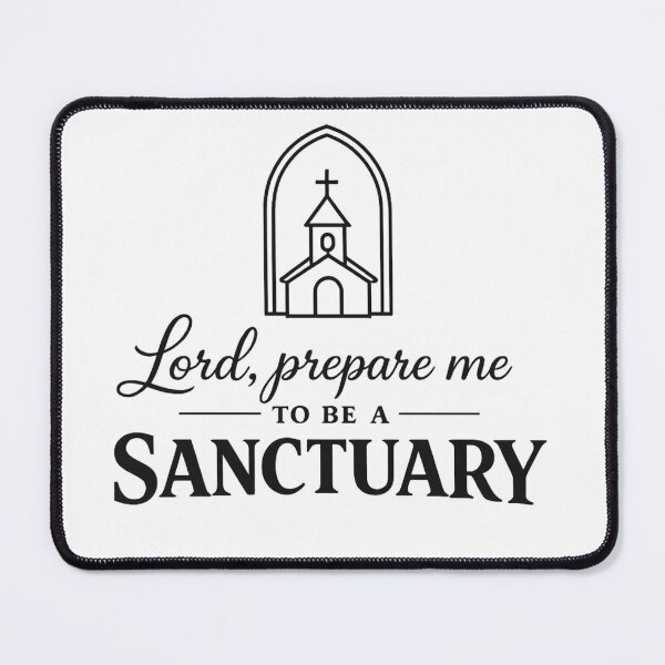 Item preview, Lord Prepare Me to Be a Sanctuary Christian T-Shirt designed and sold by AdamIntrovert.