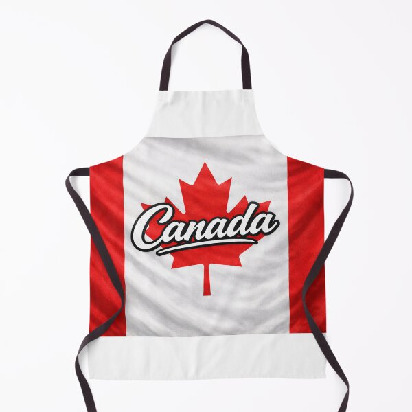 Item preview, Canada Maple Leaf Flag Script – Canadian Pride Retro Typography Design designed and sold by GarnerSupplyCo.