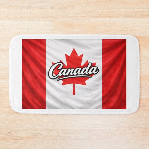 Item preview, Canada Maple Leaf Flag Script – Canadian Pride Retro Typography Design designed and sold by GarnerSupplyCo.