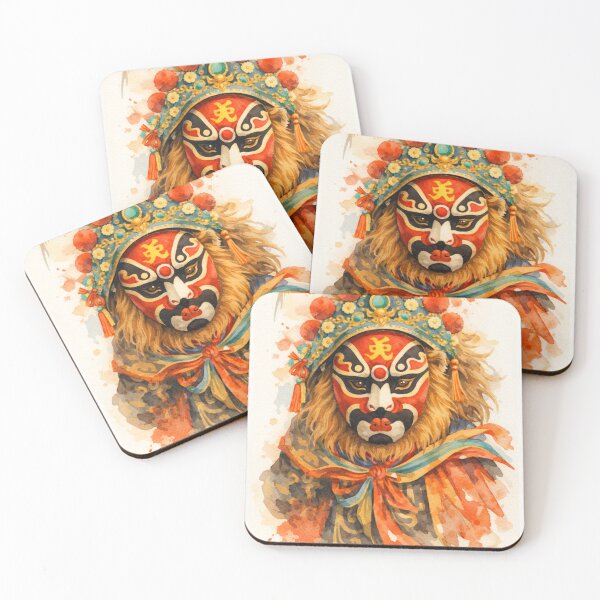 Item preview, Bian Lian Chinese Opera Mask designed and sold by Sarcastic designs.