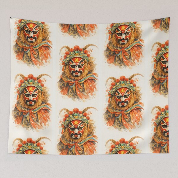 Item preview, Bian Lian Chinese Opera Mask designed and sold by Sarcastic designs.