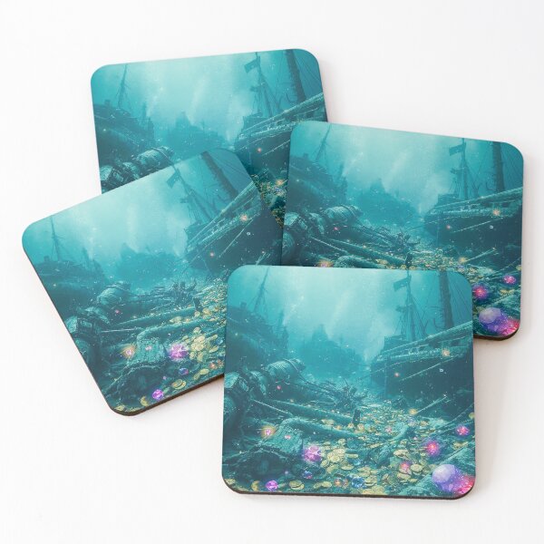 Item preview, North Sea Myths - Sunken Wrecks and Treasures designed and sold by ClaraMayW.