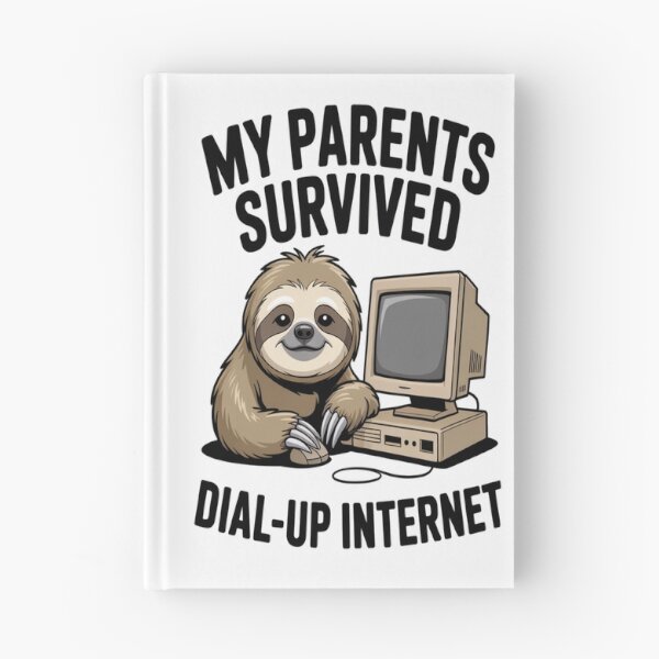Item preview, My Parents Survived Dial Up Internet Tshirt designed and sold by Jacky-Design.
