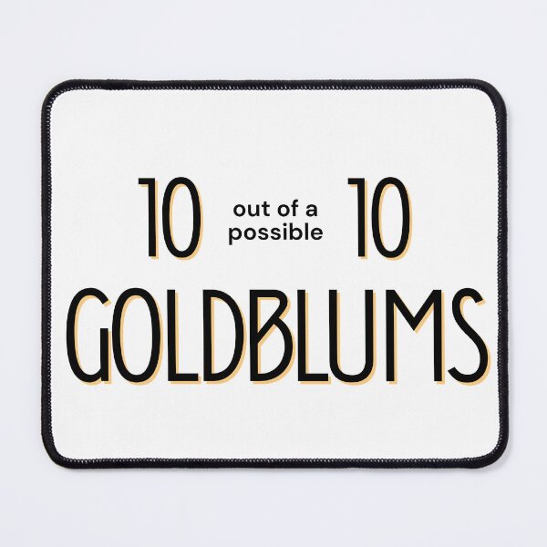 Item preview, 10 out of a possible 10 Goldblums designed and sold by IvyDesigns18.