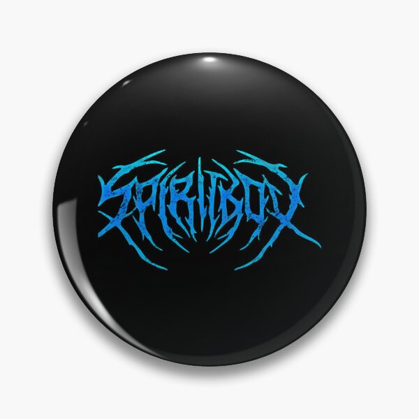 Item preview, Spiritbox Blue Death Metal Logo designed and sold by NaPredovic6.