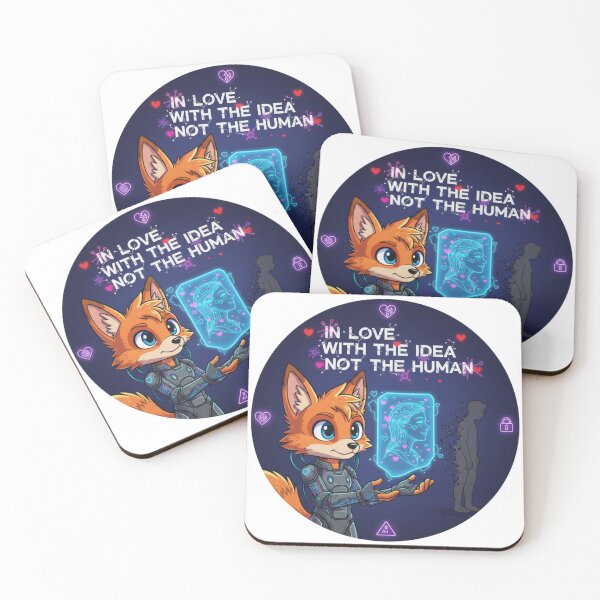 Item preview, Human Feelings – Beta Version – AI Love Sticker Gift designed and sold by Imaginarium of Chaos falcon88 .
